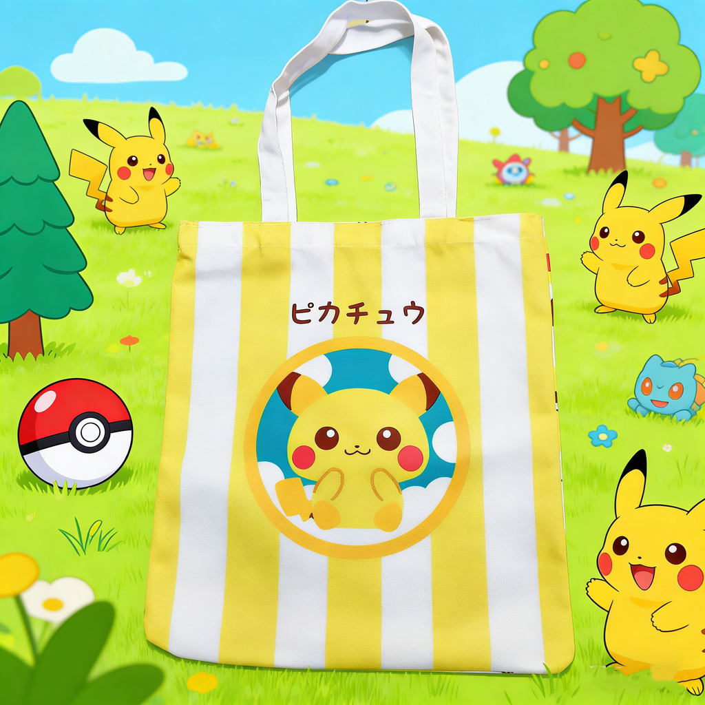 Pokémon Themed Tote Bags