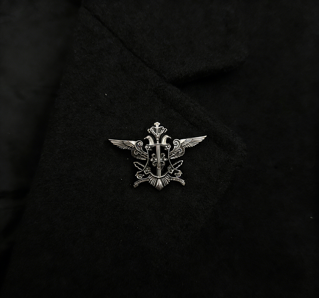 Black Butler Eagle Logo  Pin