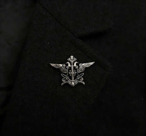 Black Butler Eagle Logo  Pin