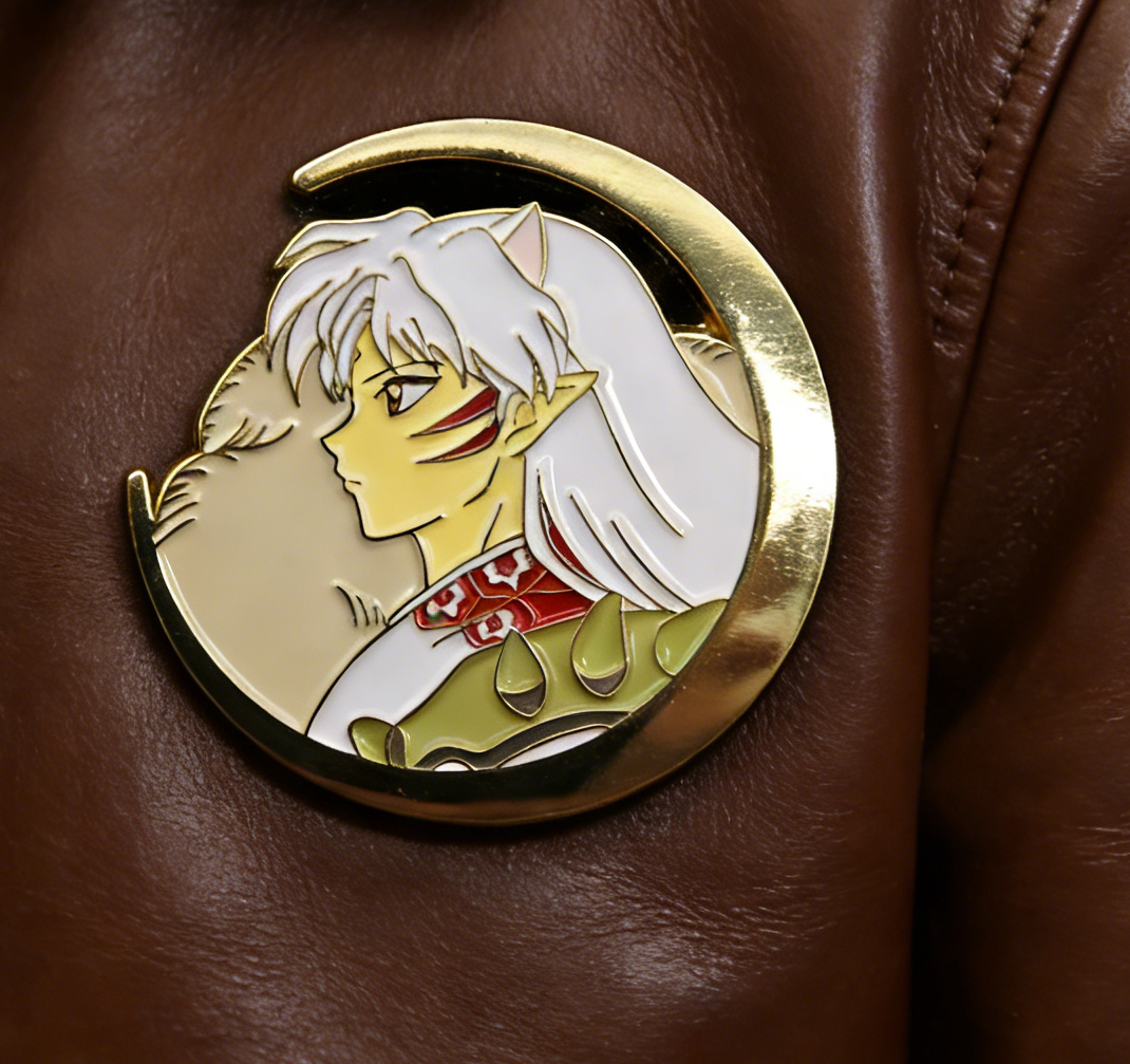 Inuyasha Sesshomaru Cresent Moon Pin