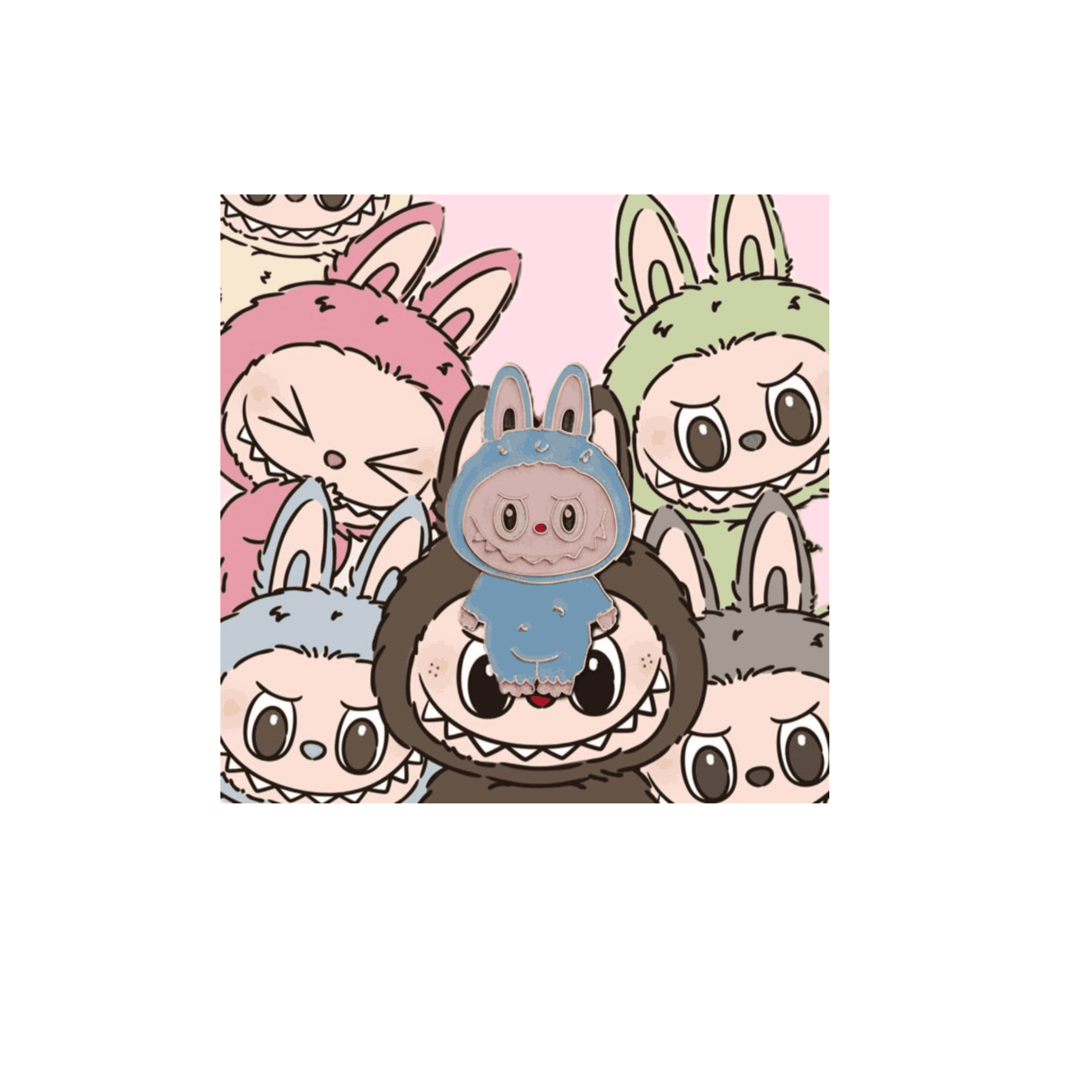 Labubu Colors Pins