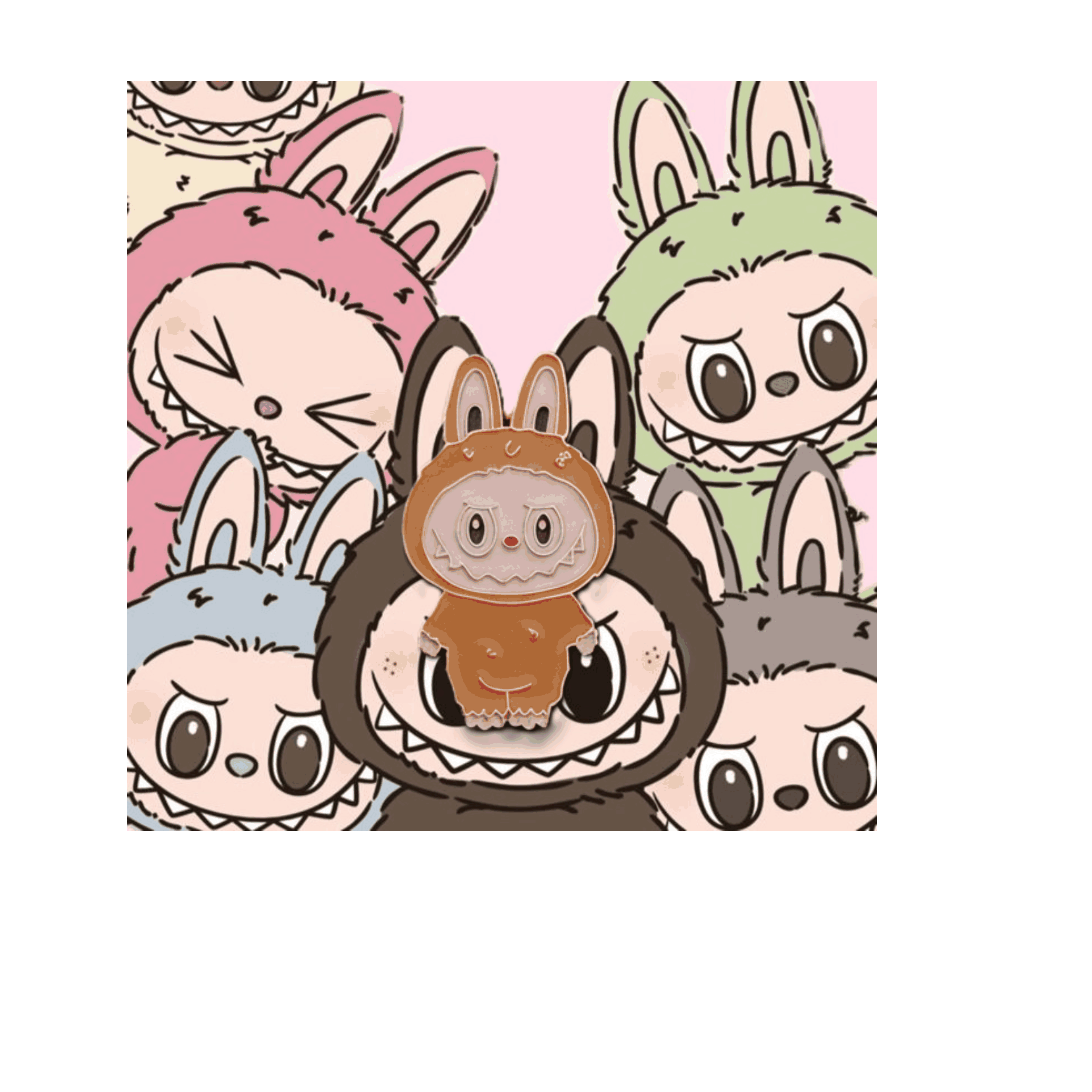 Labubu Colors Pins