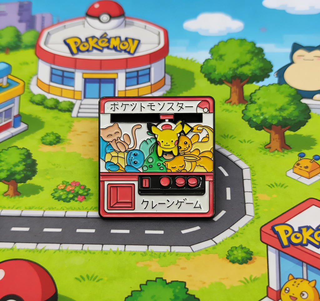 Pokemon Vending Machine Pin