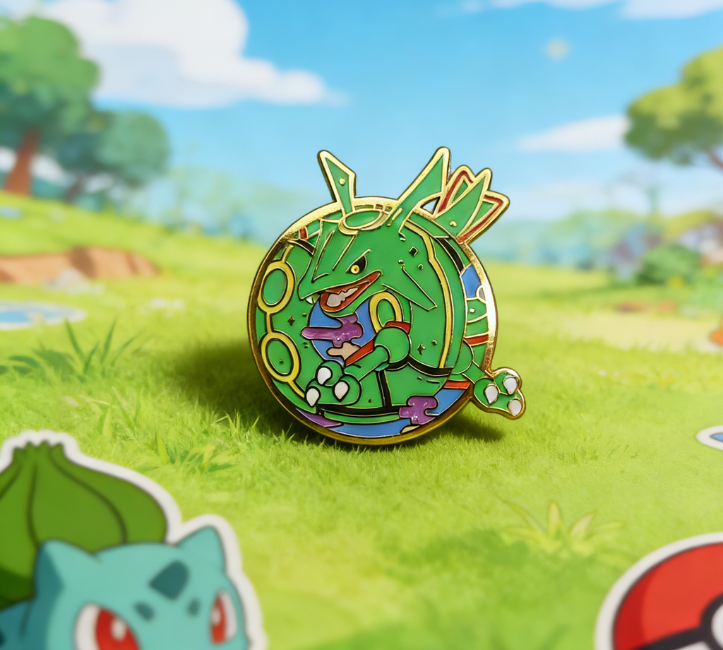 Pokemon Rayquaza Pin