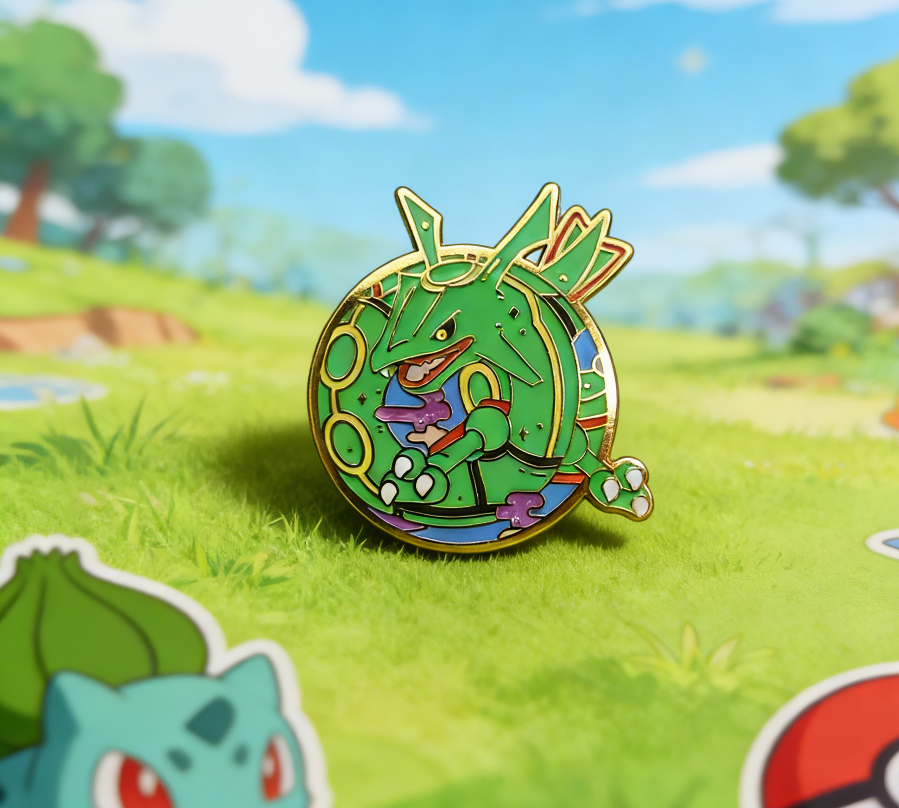 Pokemon Rayquaza Pin