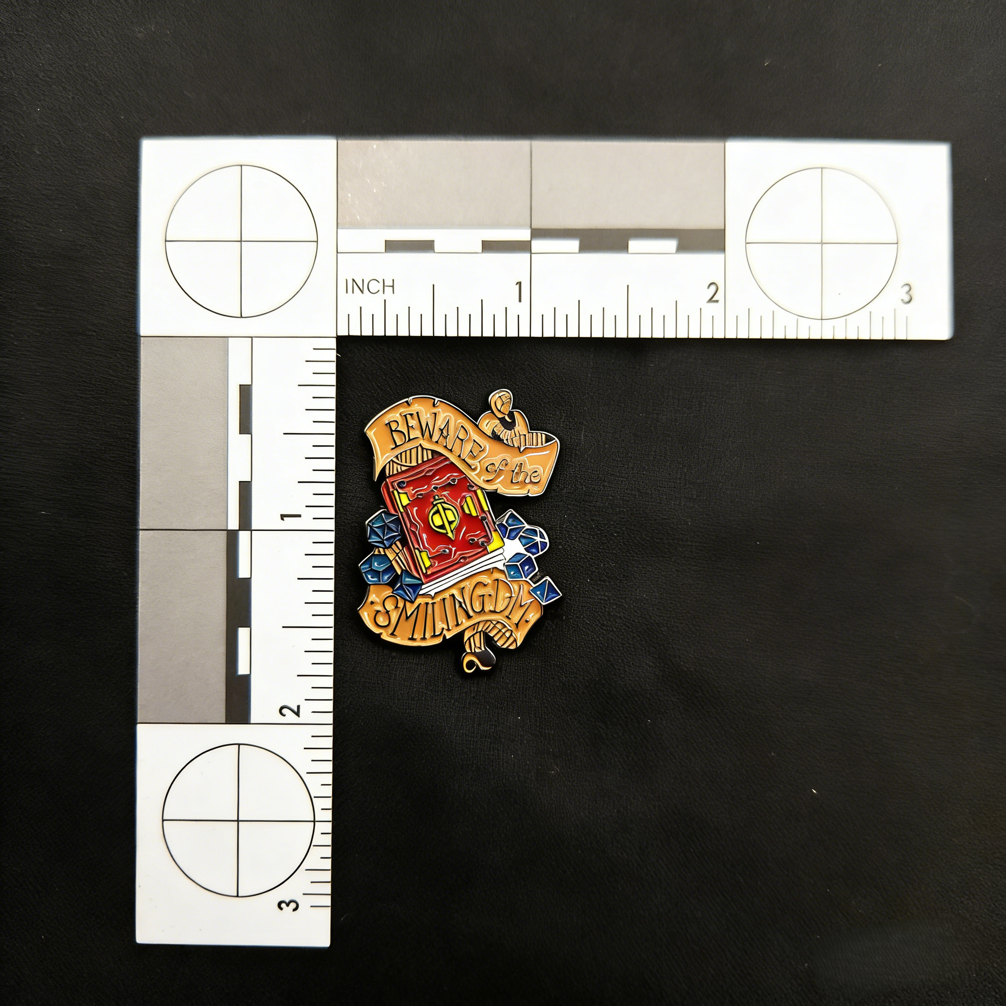 D&D Beware the Smiling DM Pin