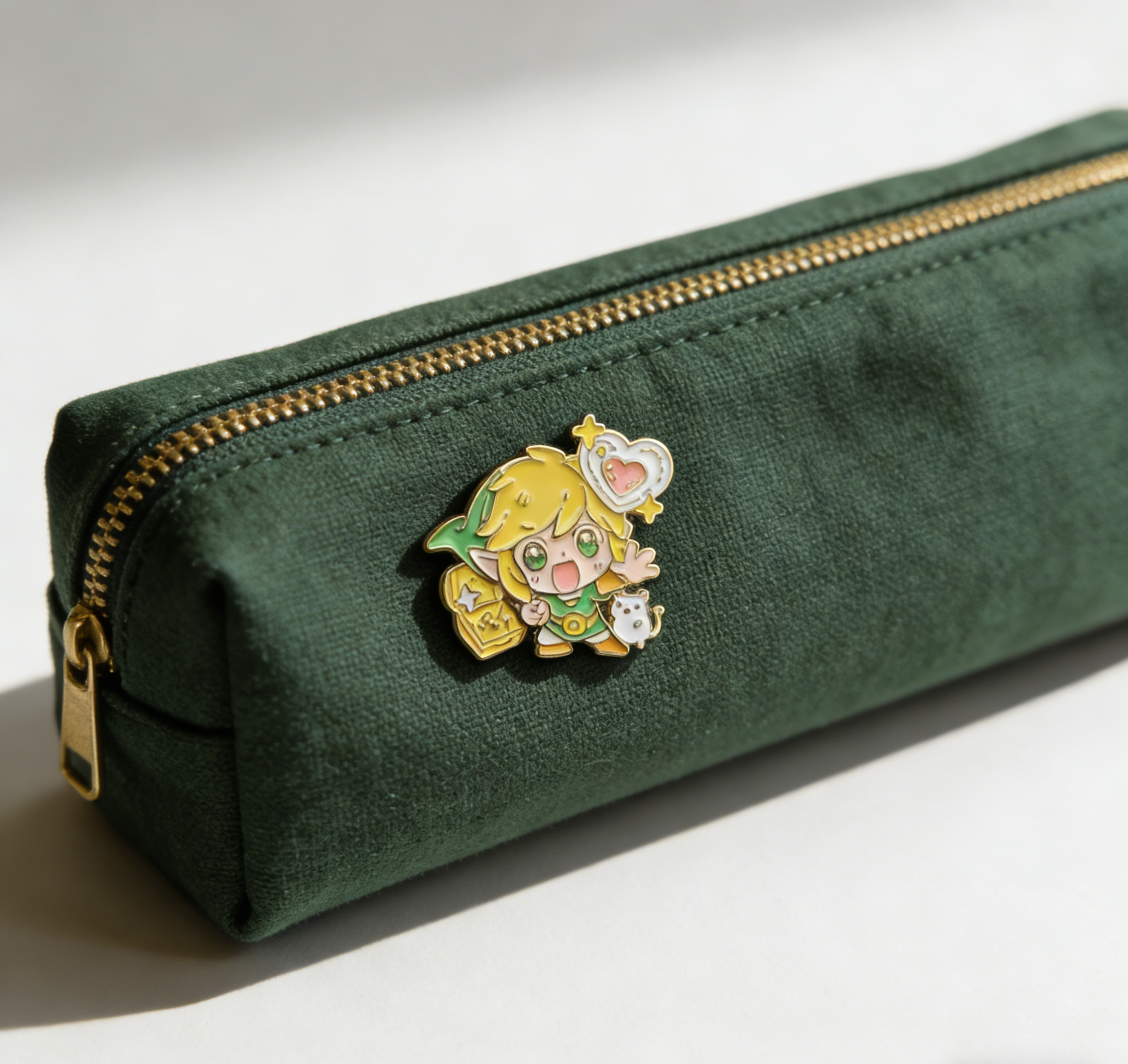 The Legend of Zelda Chibi Link Found Heart Container
