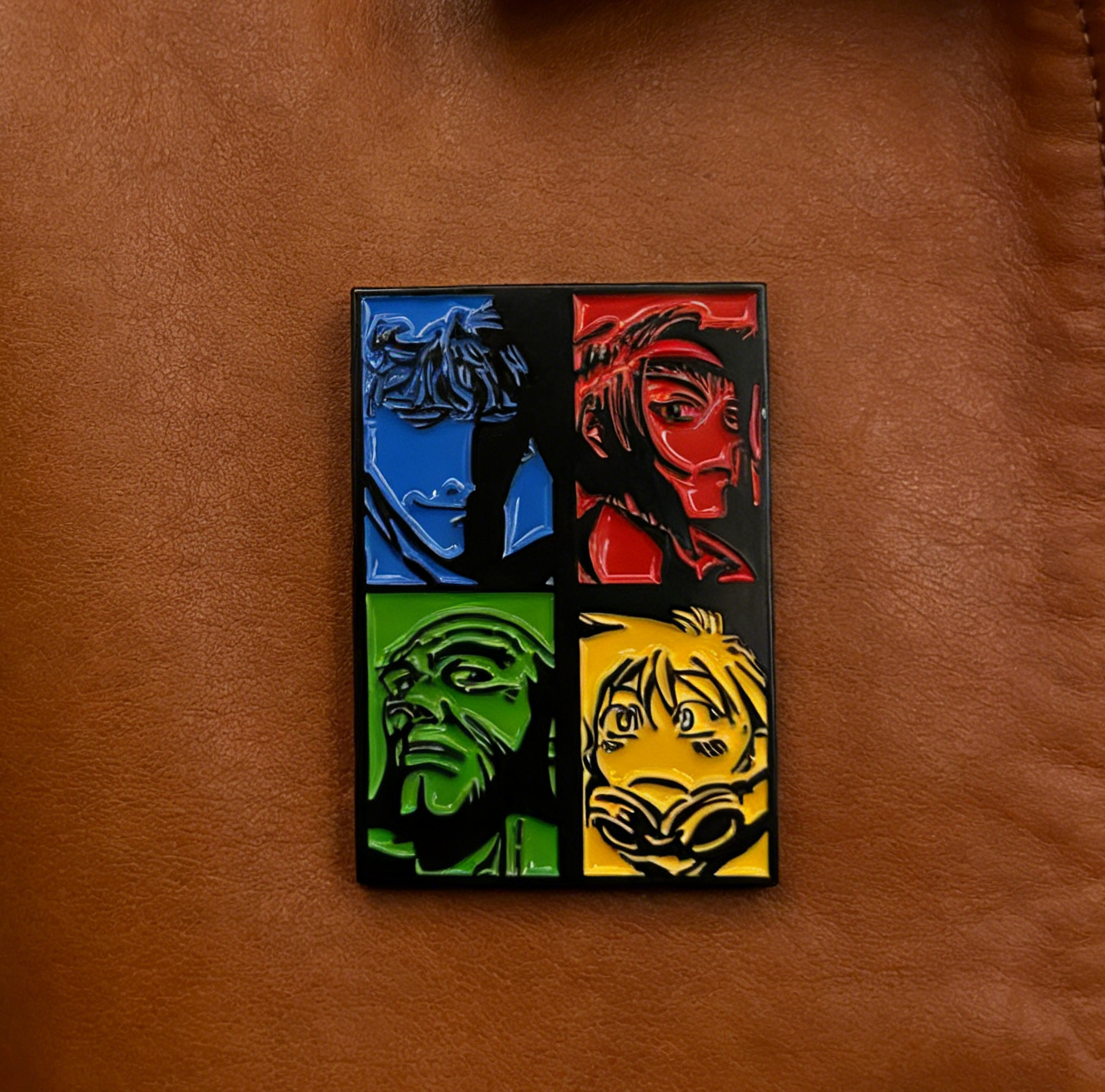 Cowboy Bebop Color Character Pin