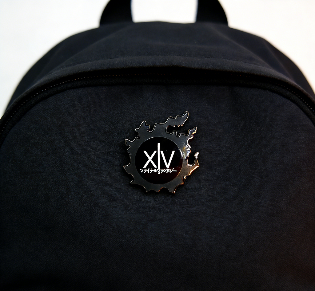 Final Fantasy FFXV Logo Pin