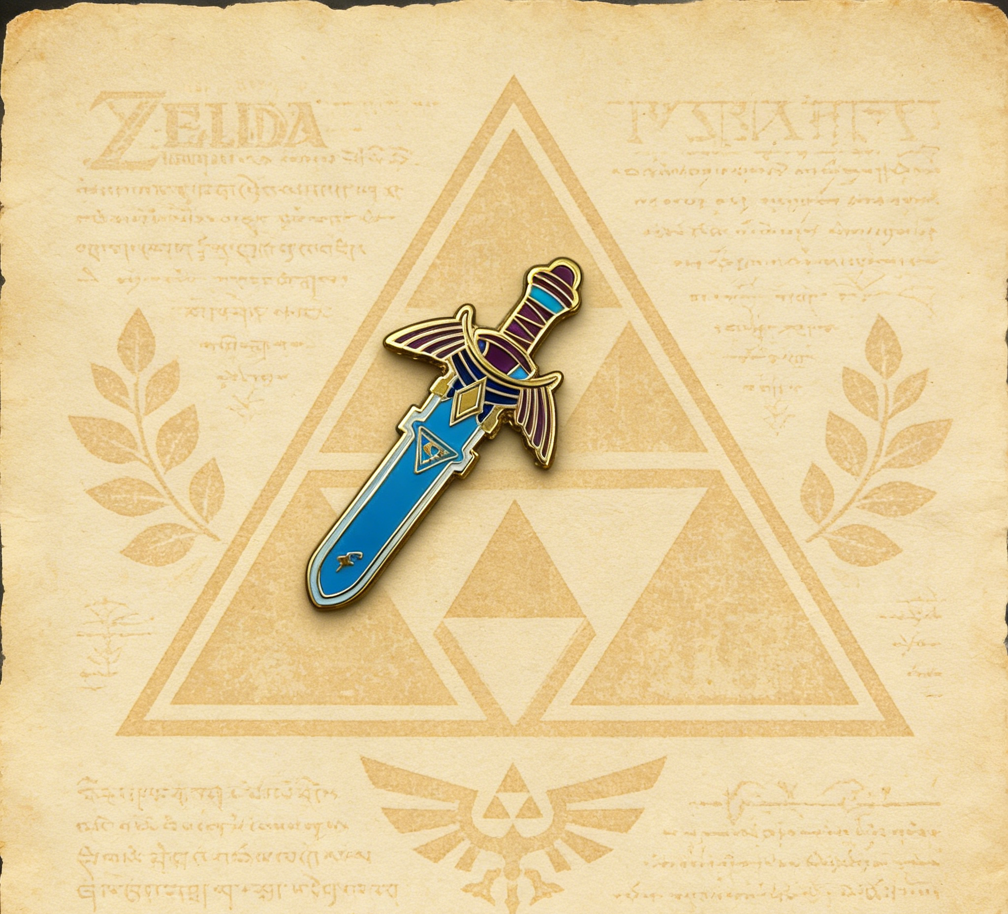 The Legend of Zelda Master Sword Pin