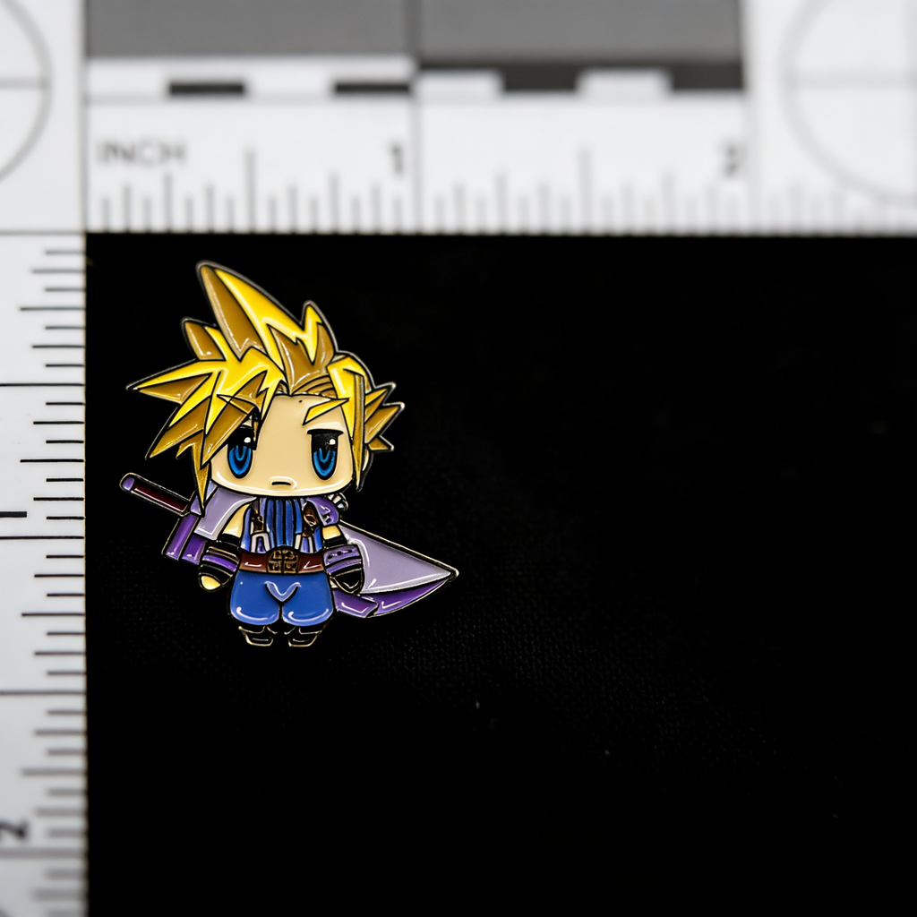 Final Fantasy VII Chibi Cloud Pin