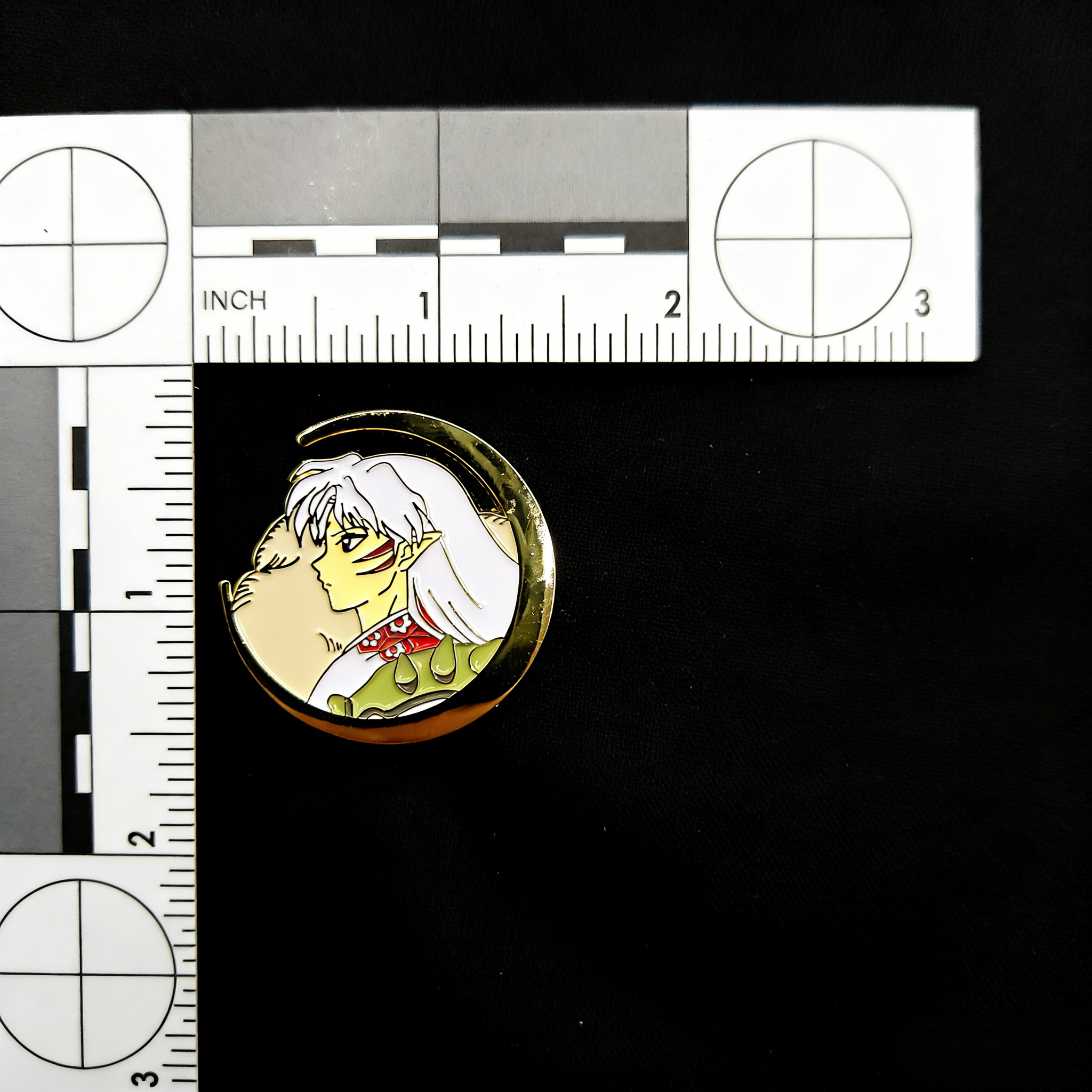 Inuyasha Sesshomaru Cresent Moon Pin