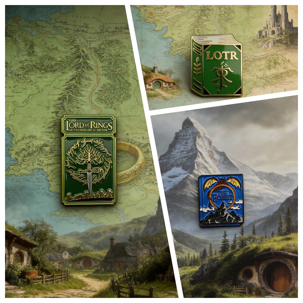 Lord of the Rings Book Pins