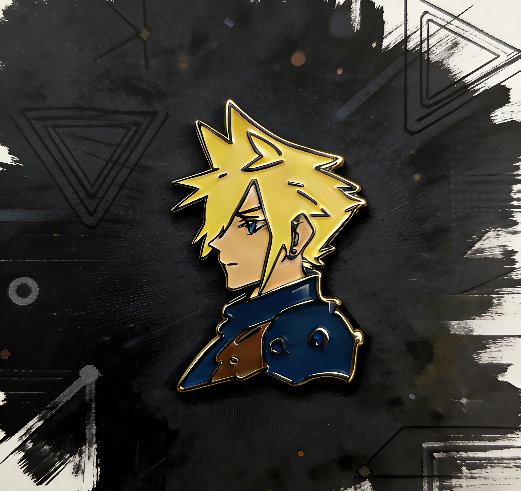 Final Fantasy FF7 SOLDIER Cloud Pin