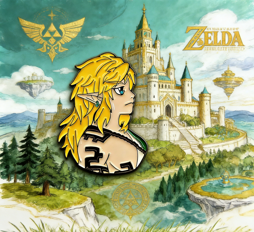 The Legend of Zelda Link Pin