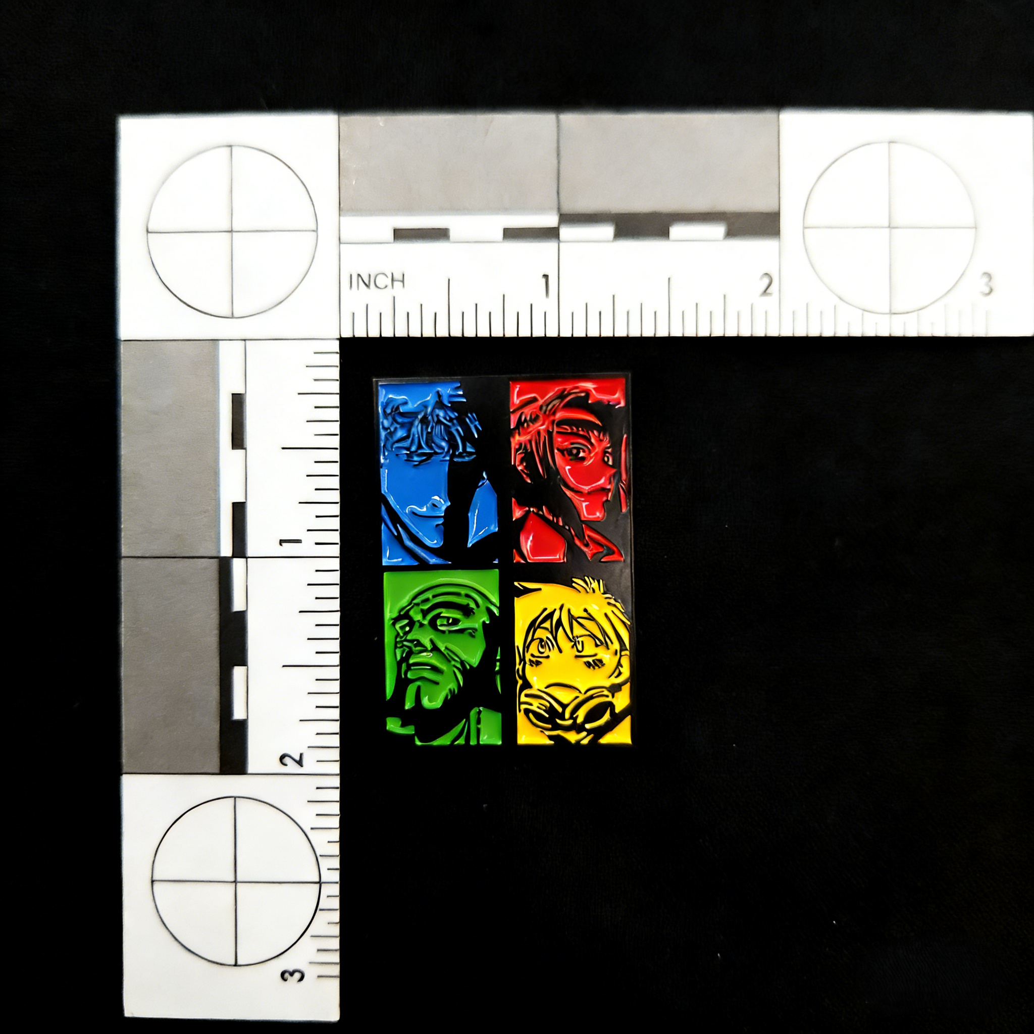 Cowboy Bebop Color Character Pin