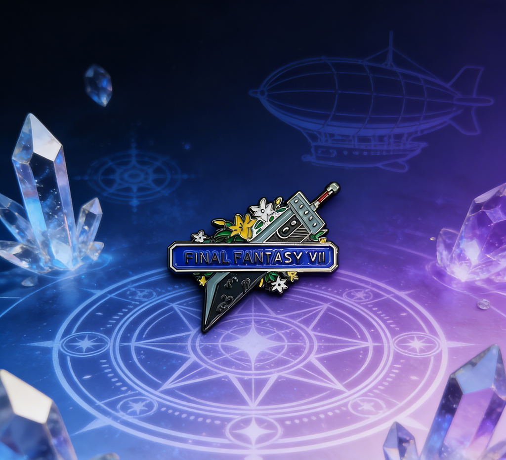 Final Fantasy FF7 Game Over Pin