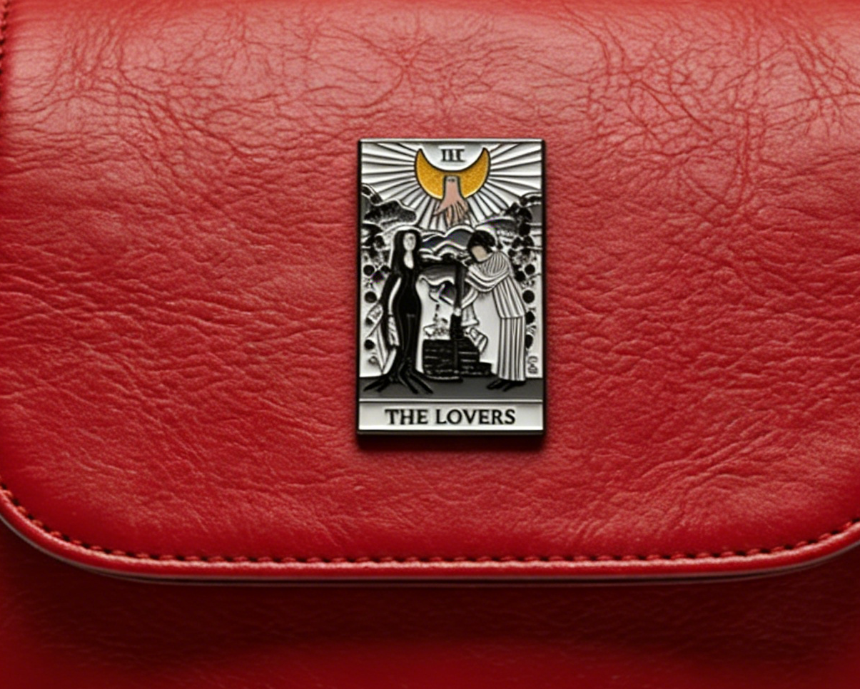 The Addams Family The Lovers Pin