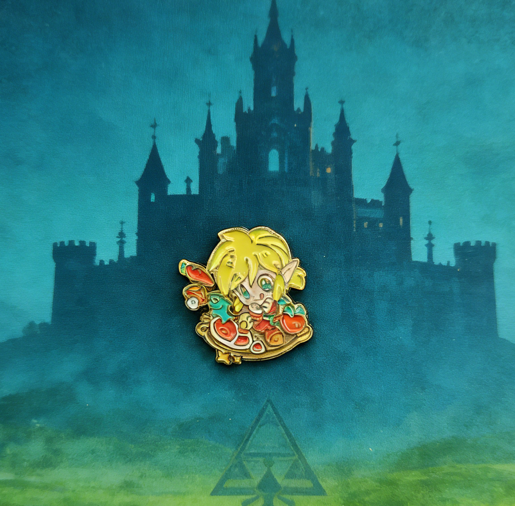 The Legend of Zelda Chibi Link Meal Pin