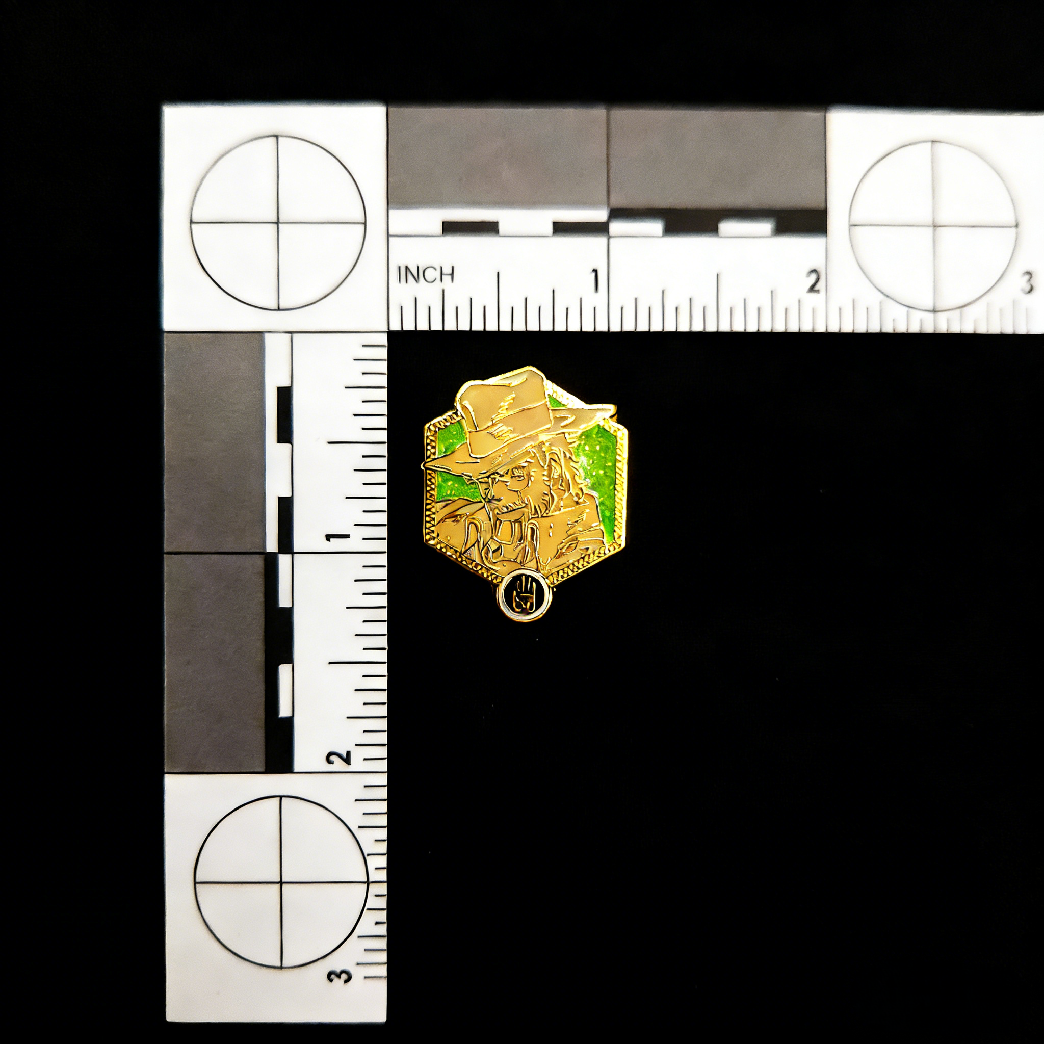 Jojo's Bizarre Adventure Golden Old Joseph Pin