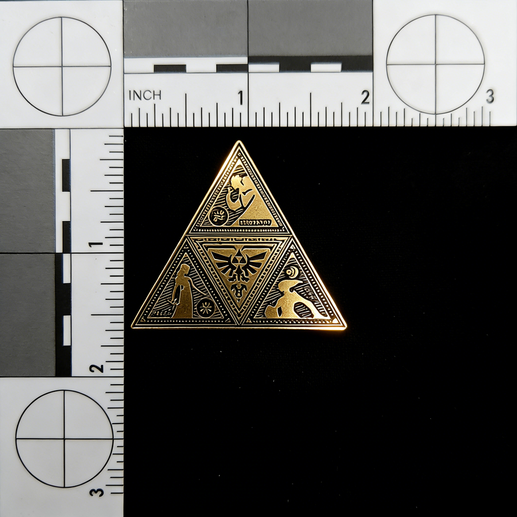 The Legend of Zelda Triforce Pin