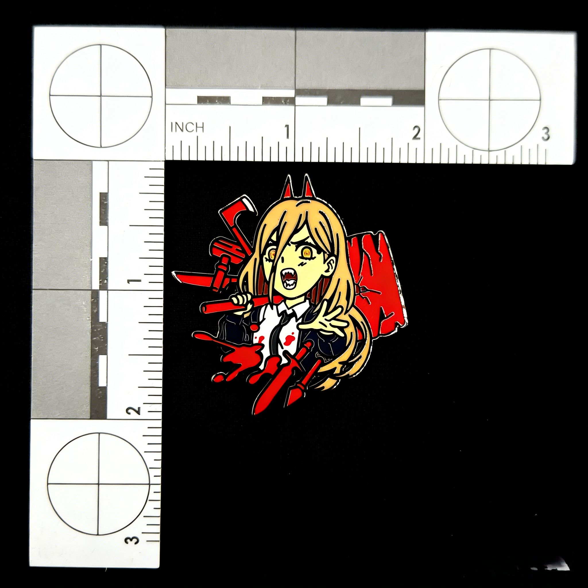 Chainsaw Man Power Print Pin