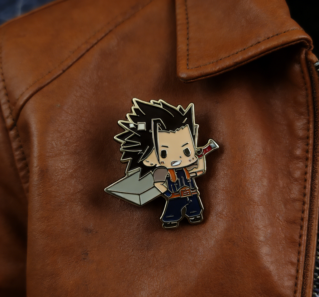 Final Fantasy FF7 Chibi Zack Pin