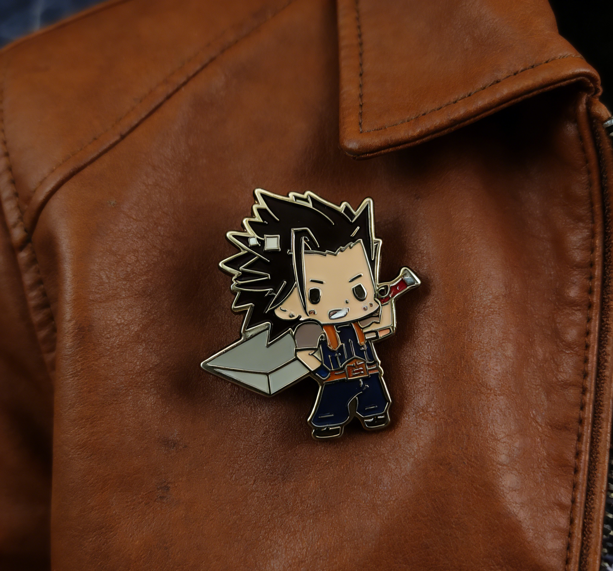 Final Fantasy FF7 Chibi Zack Pin