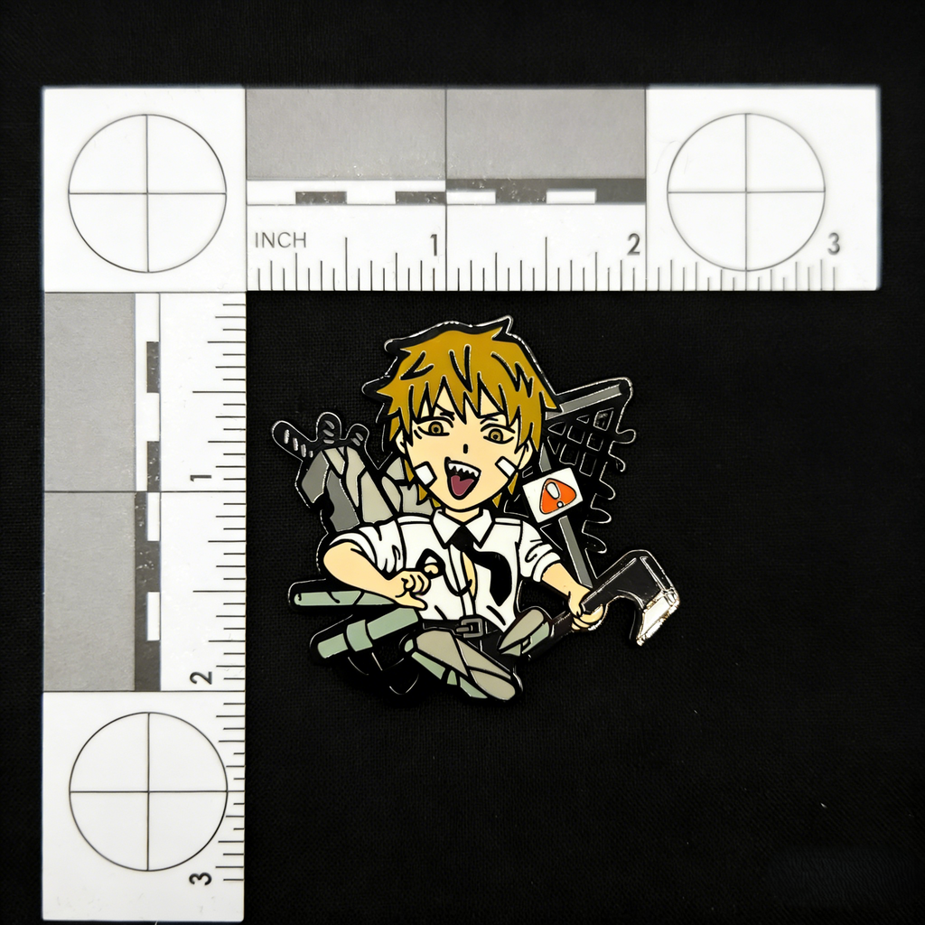 Chainsaw Man Denji Print Pin