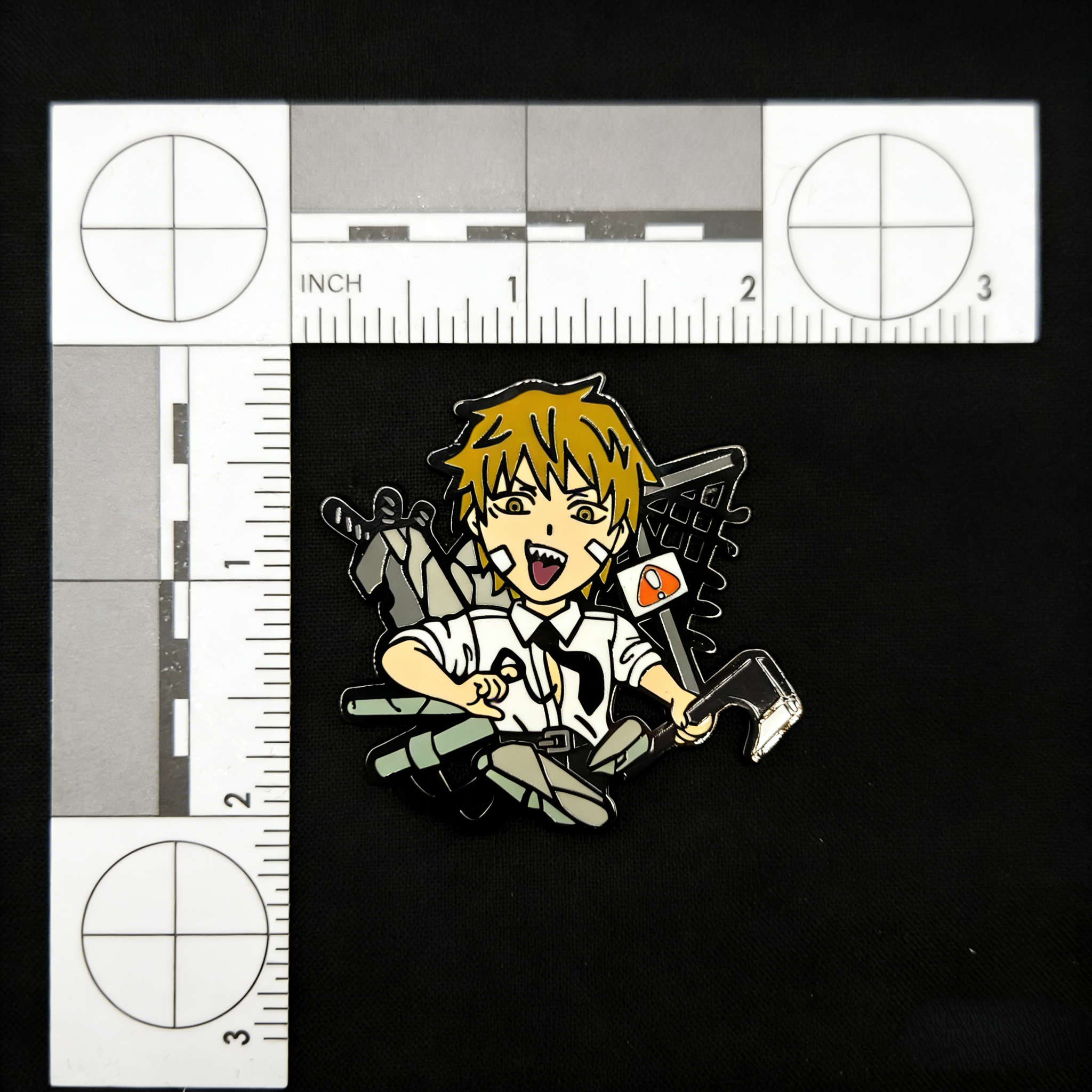 Chainsaw Man Denji Print Pin