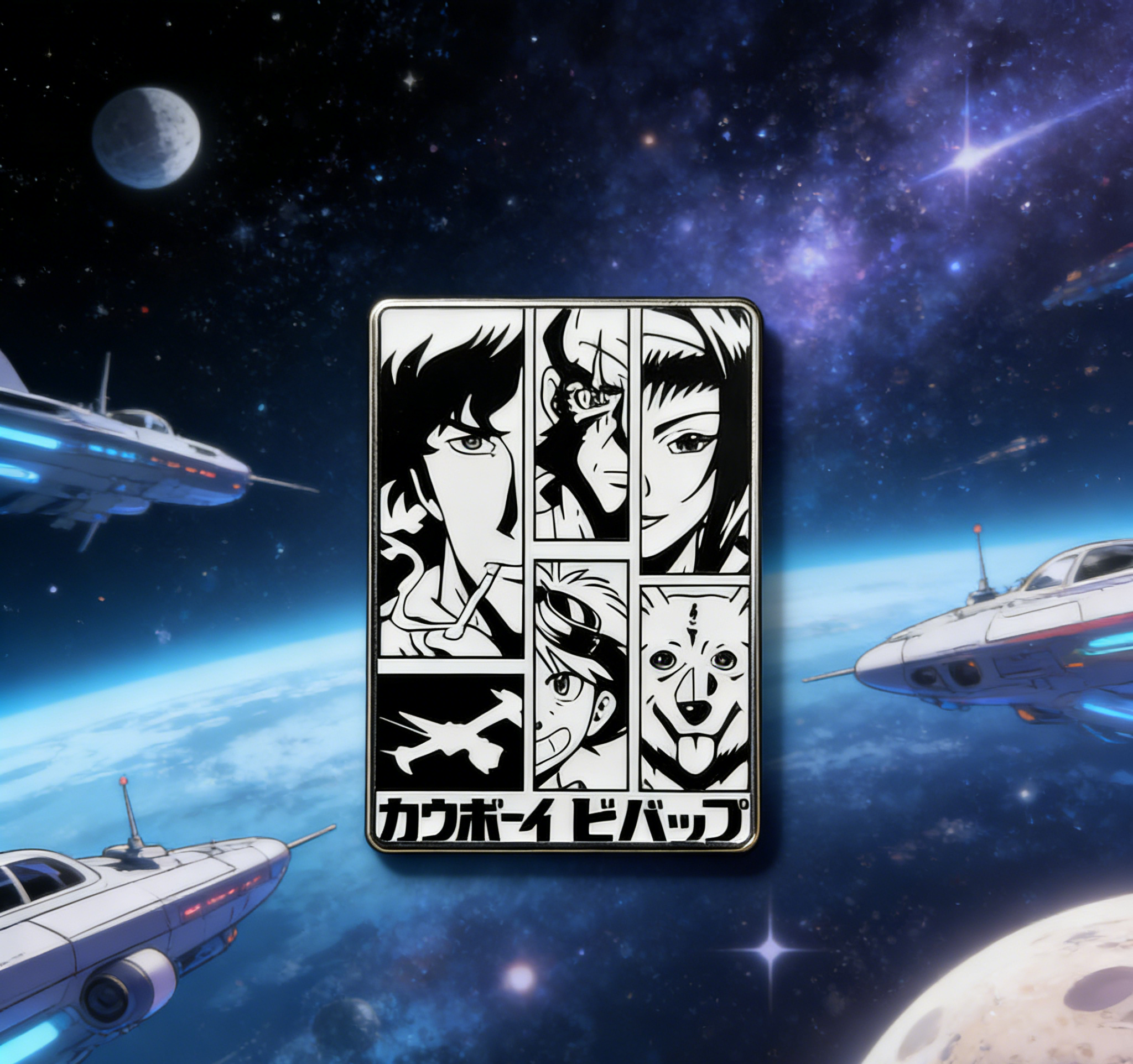 Cowboy Bebop Characters Pin