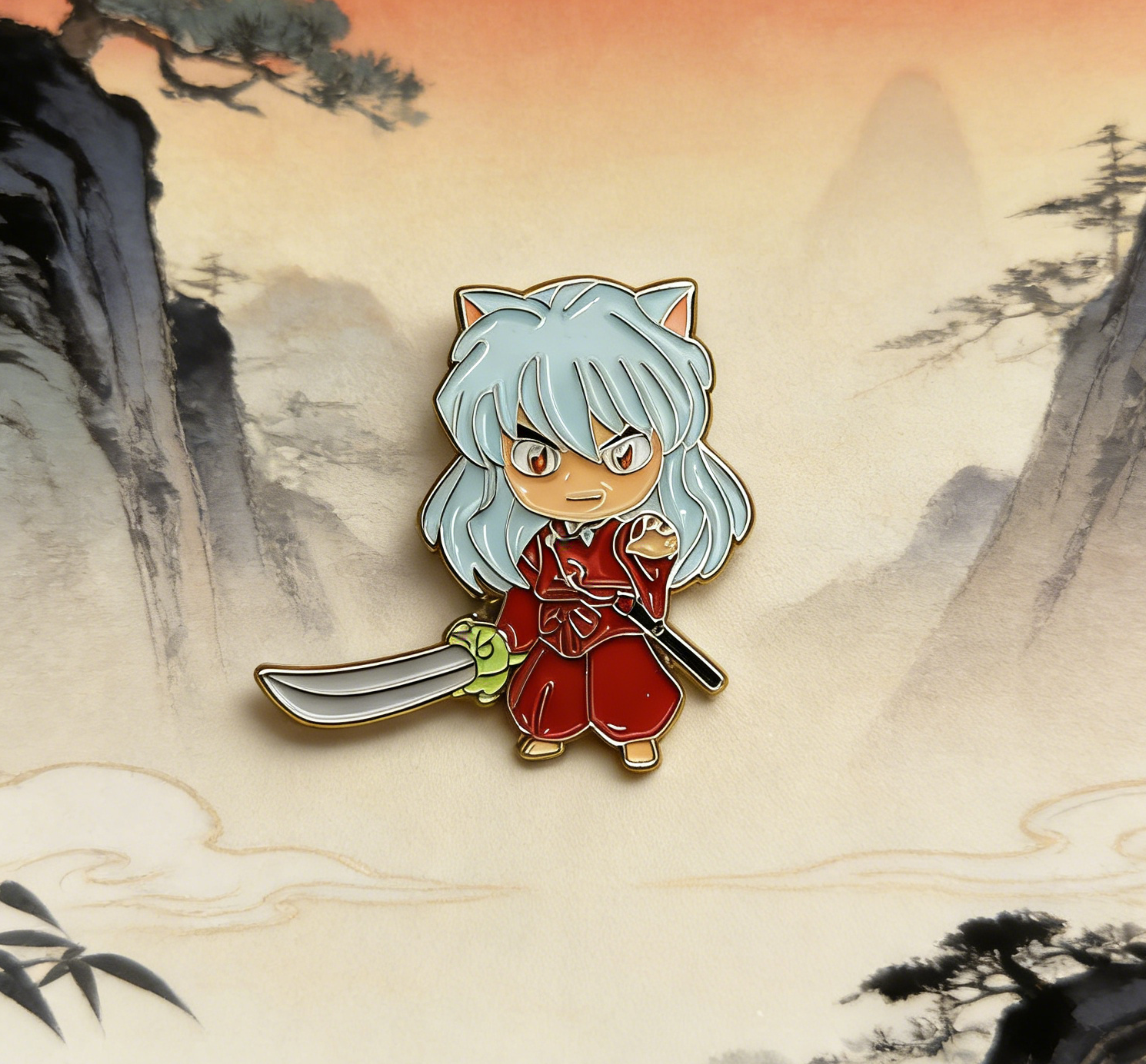 Inuyasha Chibi Inuyasha Pin