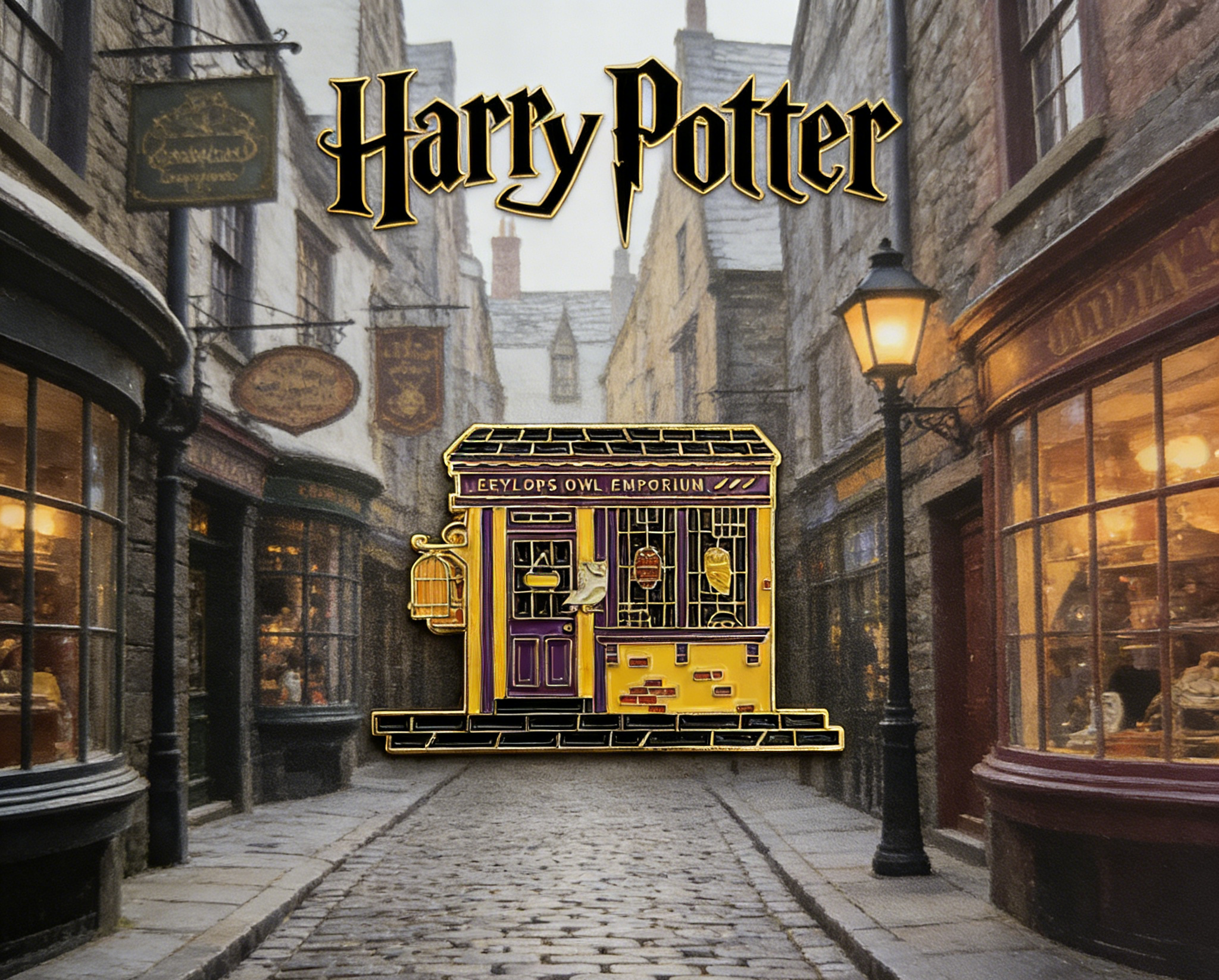 Harry Potter Owl Emporium Pin