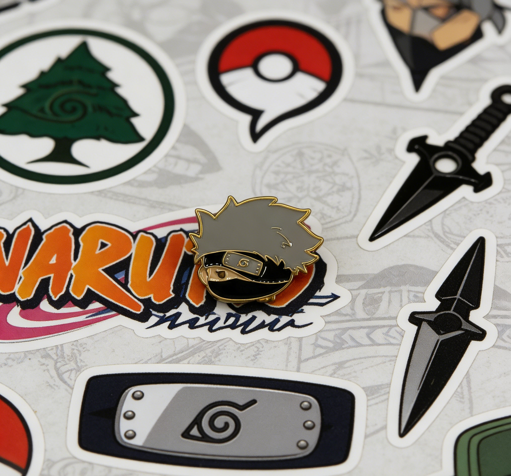 Naruto Chibi Kakashi Pin