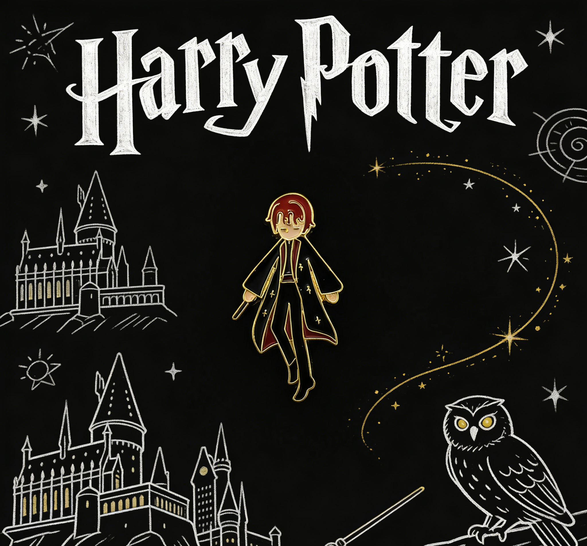 Harry Potter Ron Pin