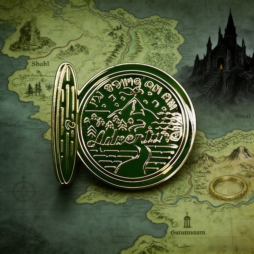 Lord of the Rings I am Going on an Adventure Pin