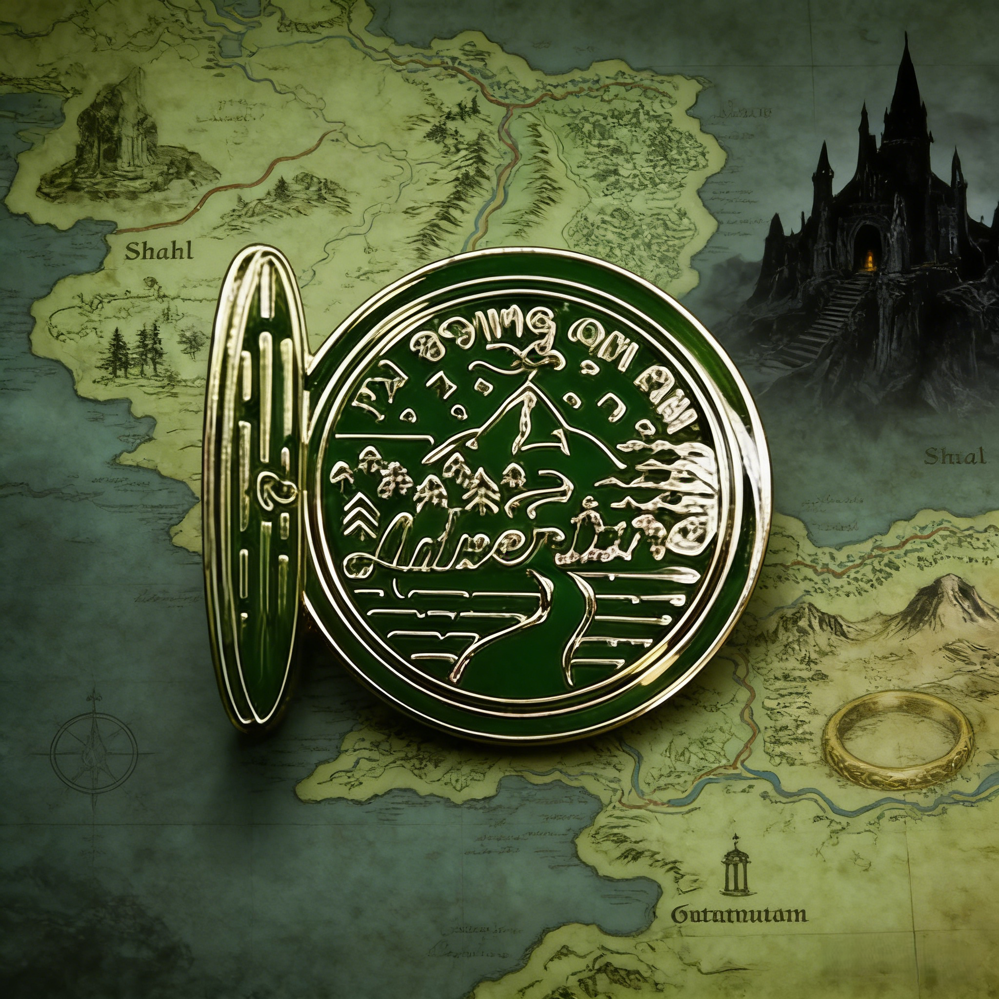 Lord of the Rings I am Going on an Adventure Pin