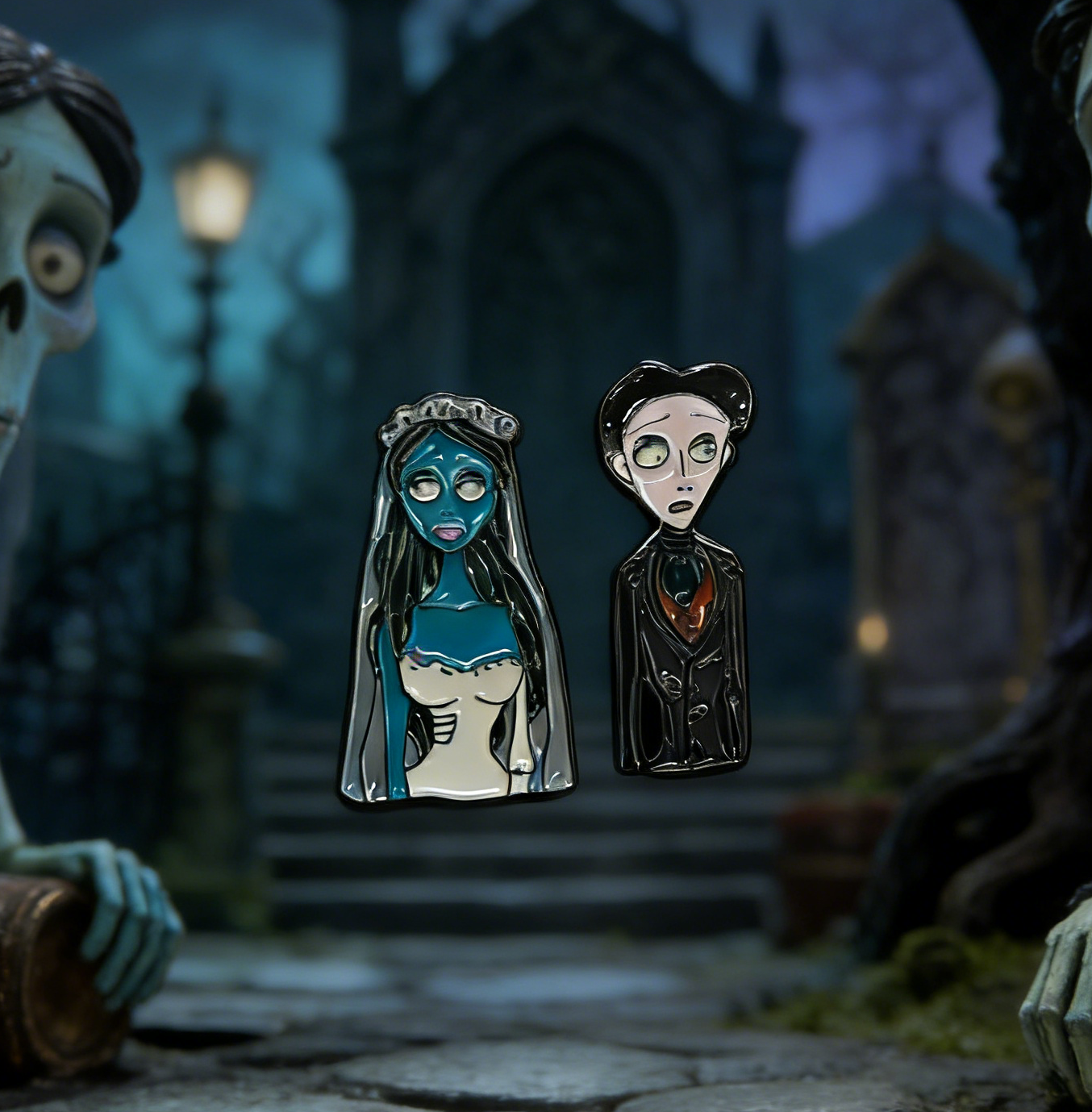 Corpse Bride Bride and Groom Set