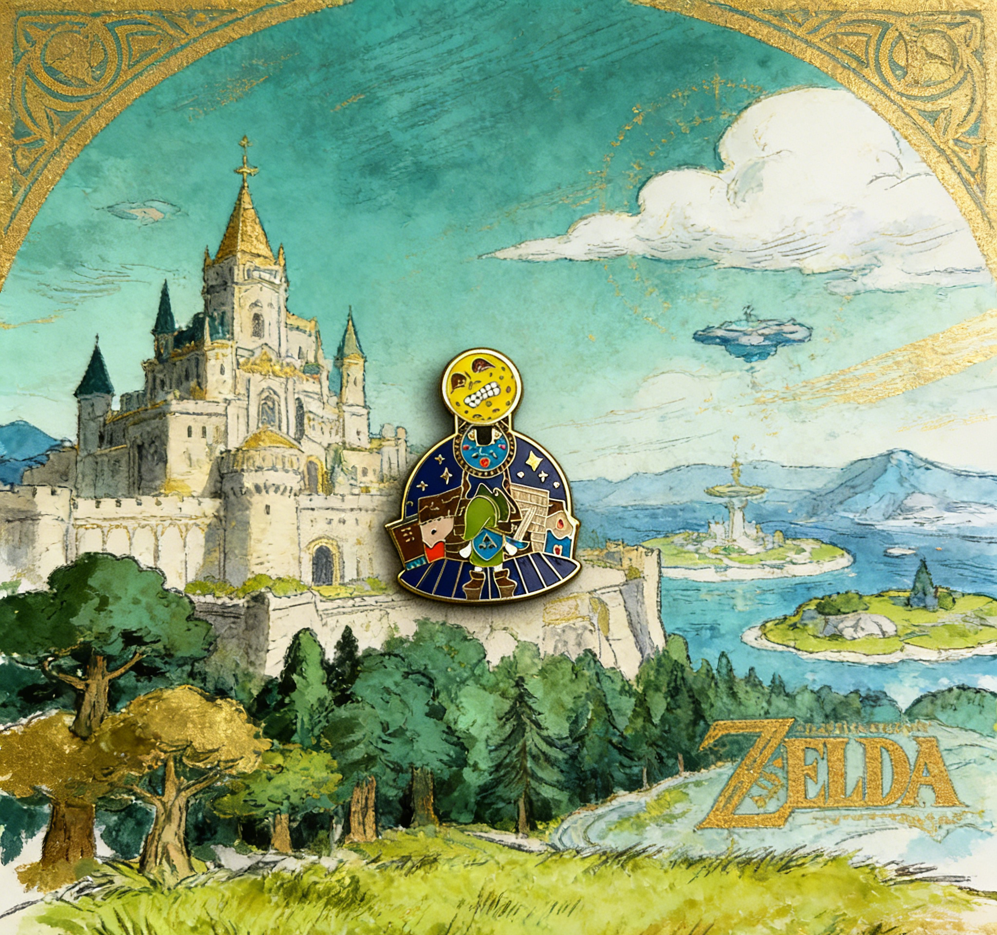 The Legend of Zelda Ocarina of Time Pin