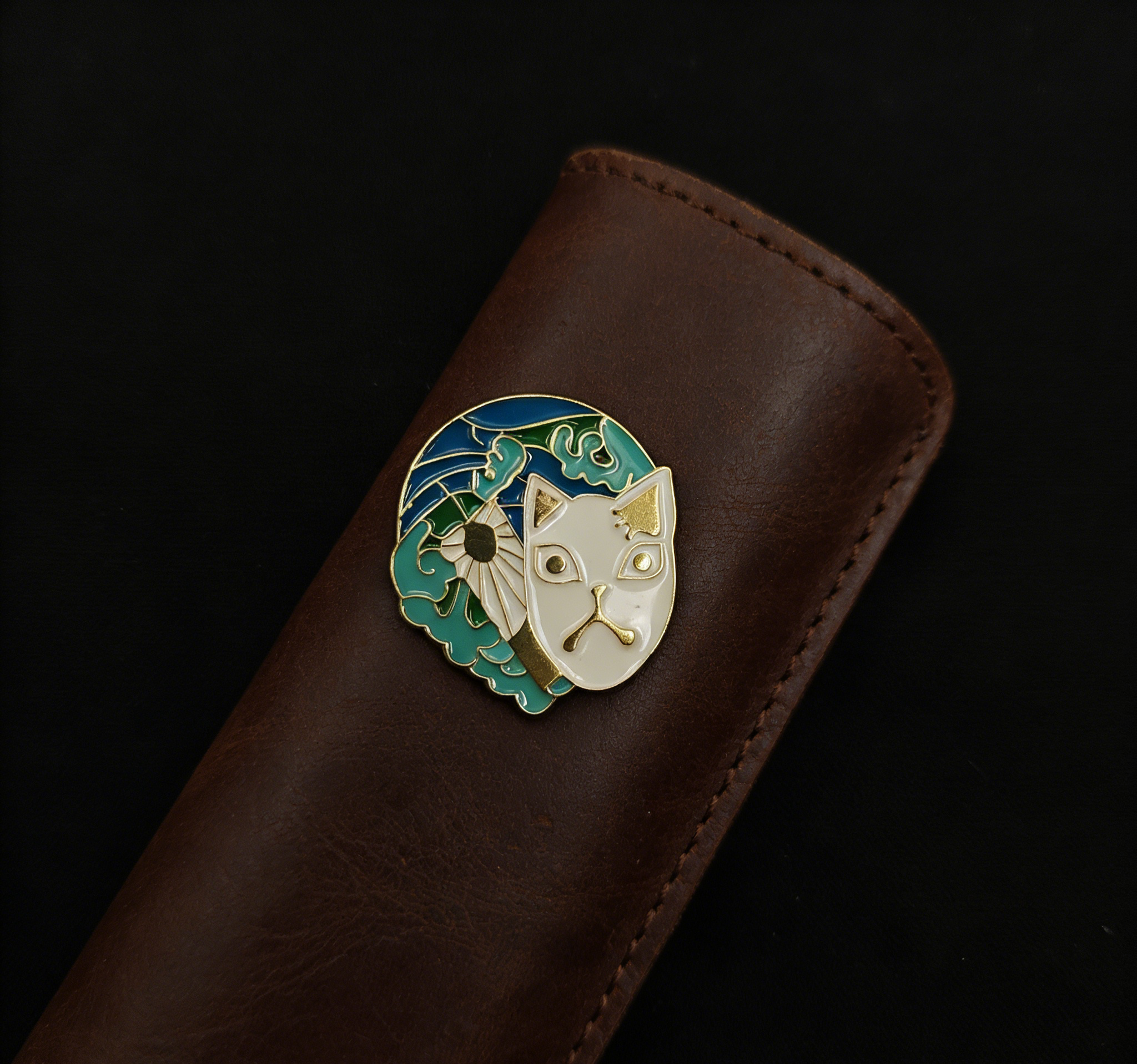 Demon Slayer Kyojuro Mask Pin