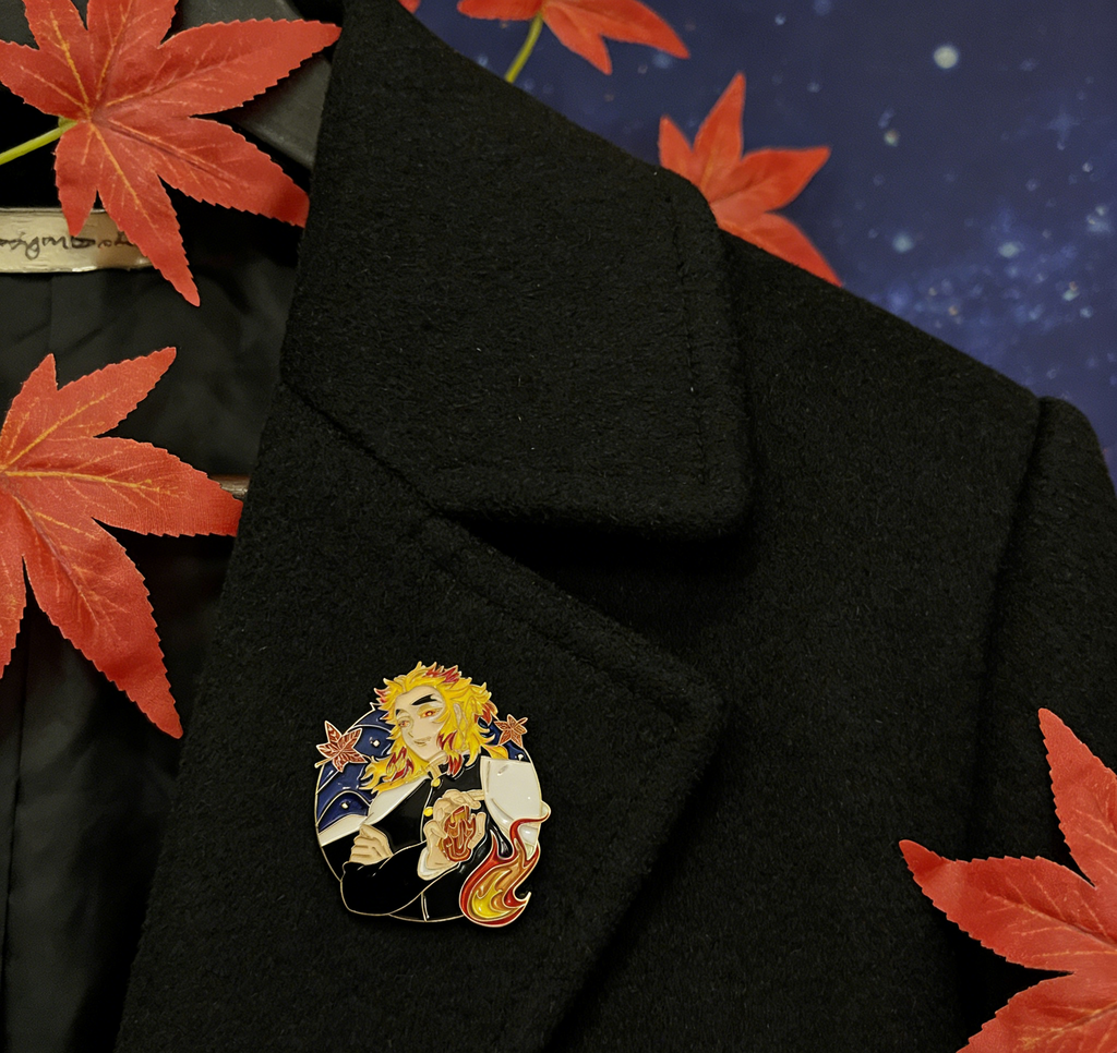 Demon Slayer Kyojuro Pin