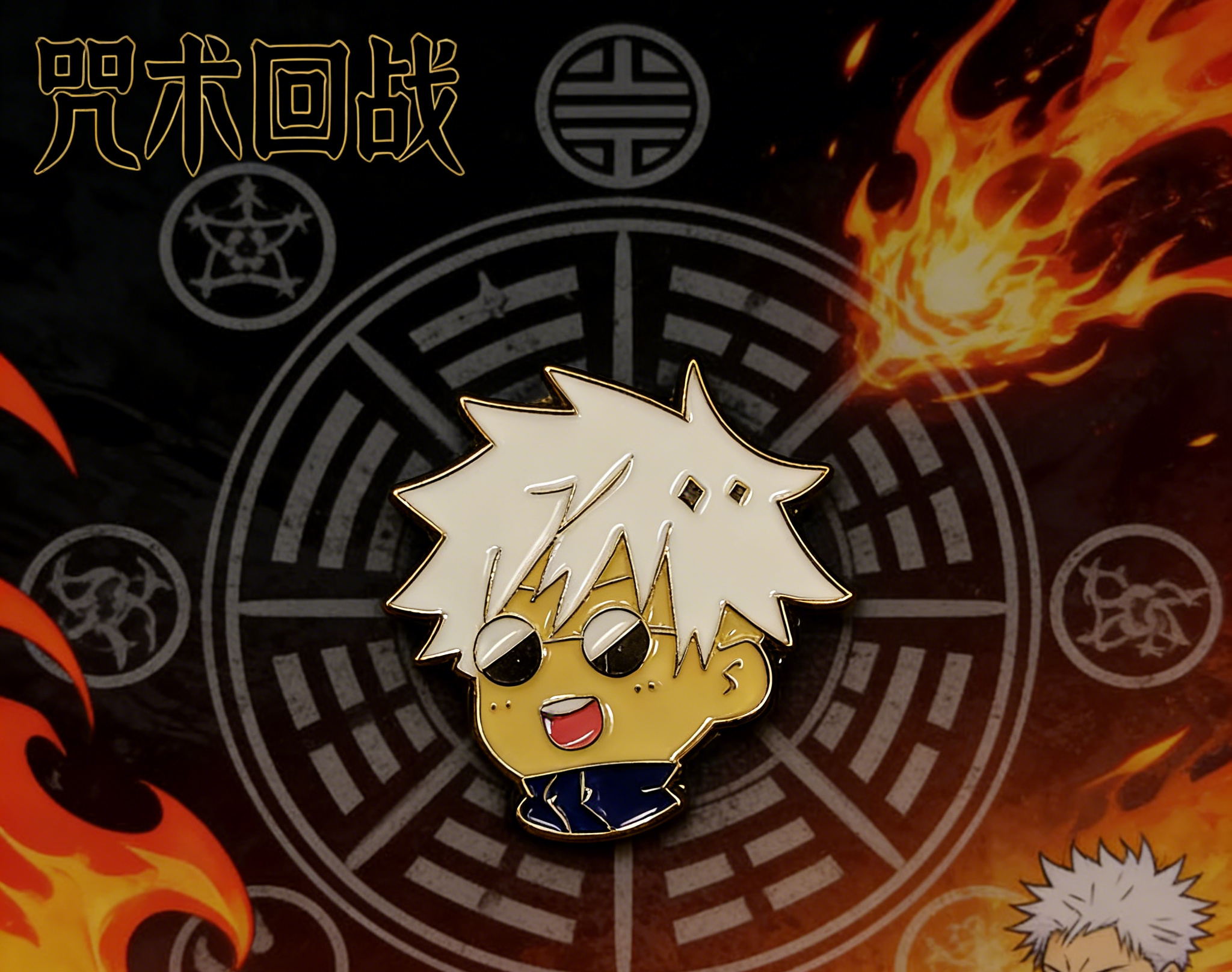 Jujitsu Kaizen Chibi Mini Pin Set