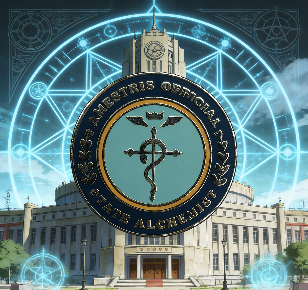 FMA State Alchemist Pin