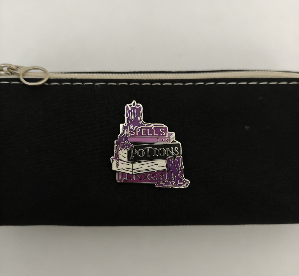 Harry Potter Spells Potions and Jinxes Books Pin