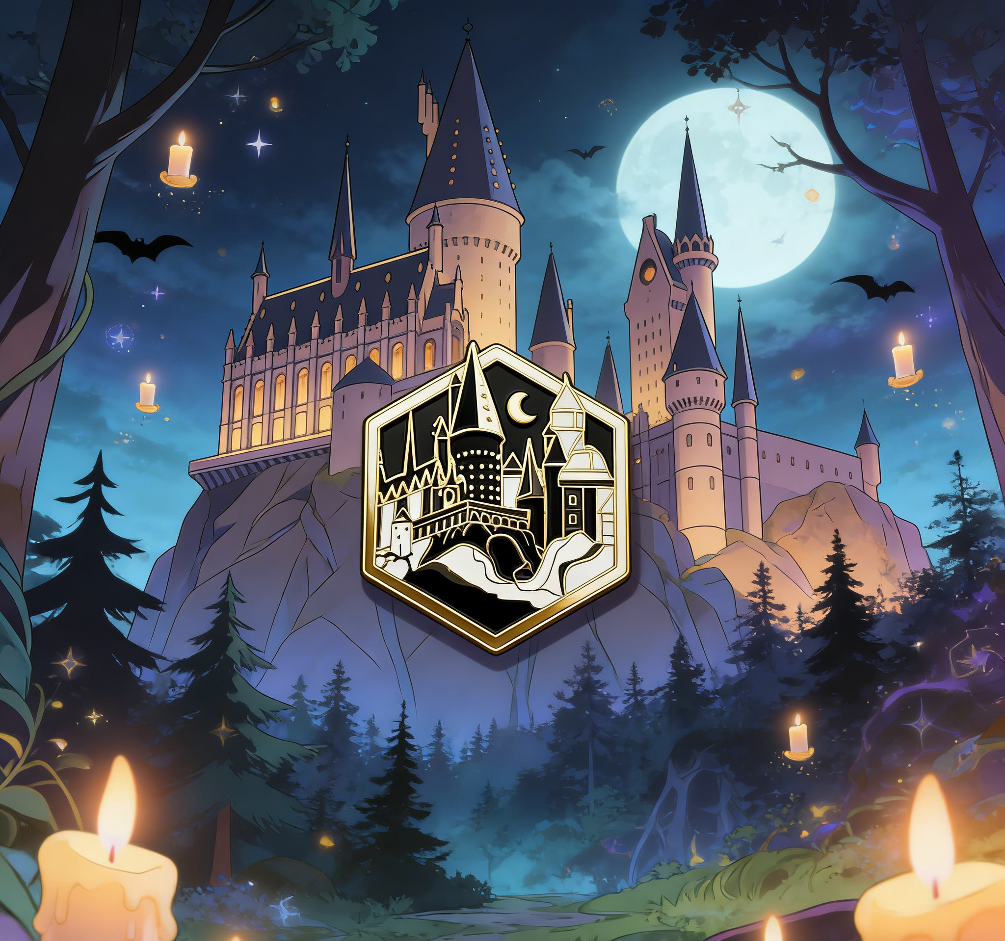 Harry Potter Hogwarts Pins