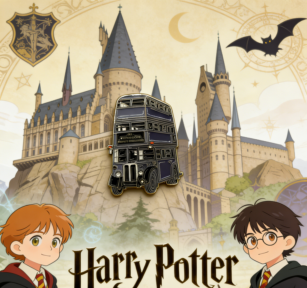 Harry Potter Knight Bus Pins