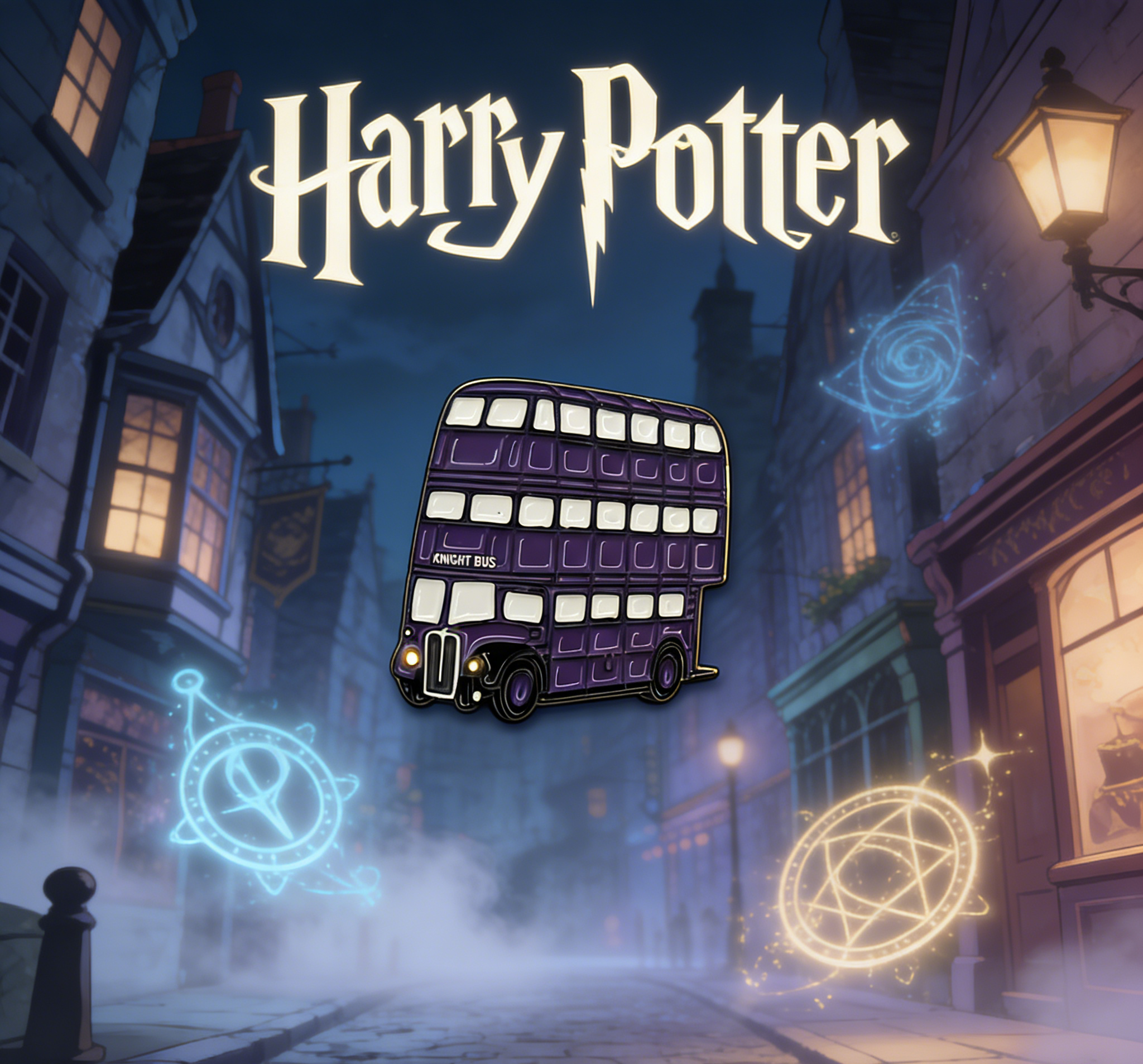 Harry Potter Knight Bus Pins
