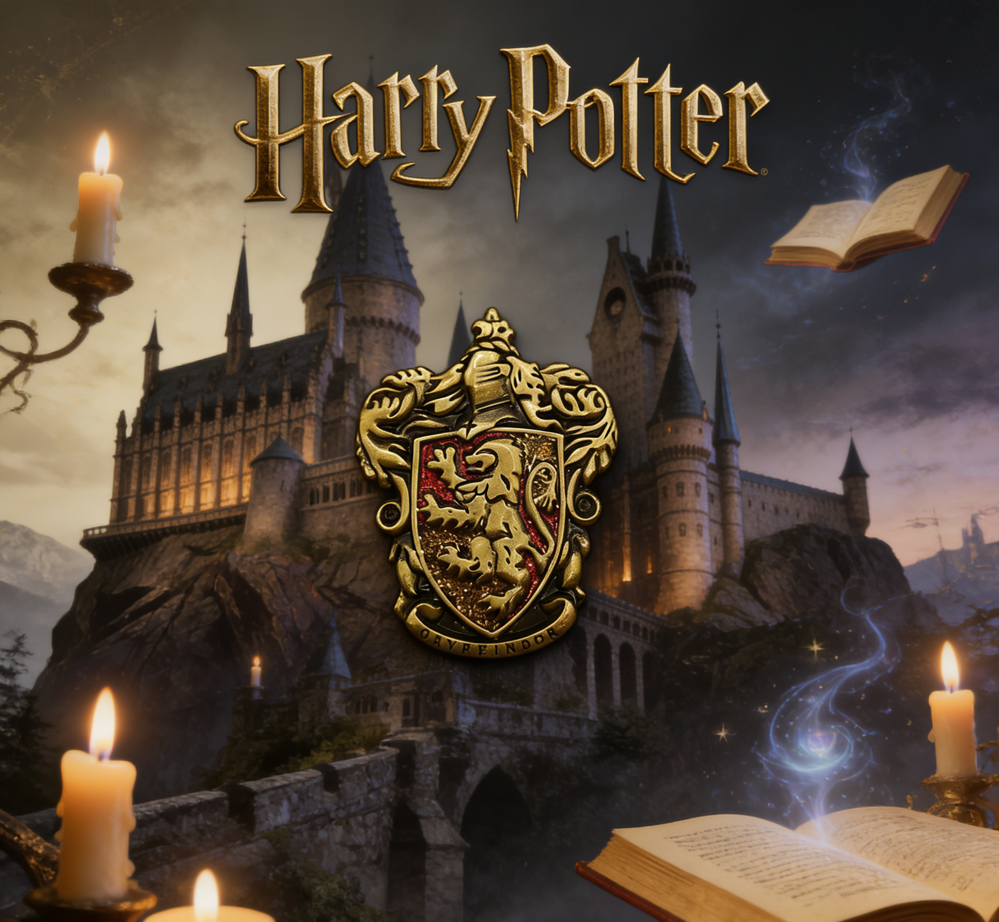 Harry Potter Hogwarts School Badges