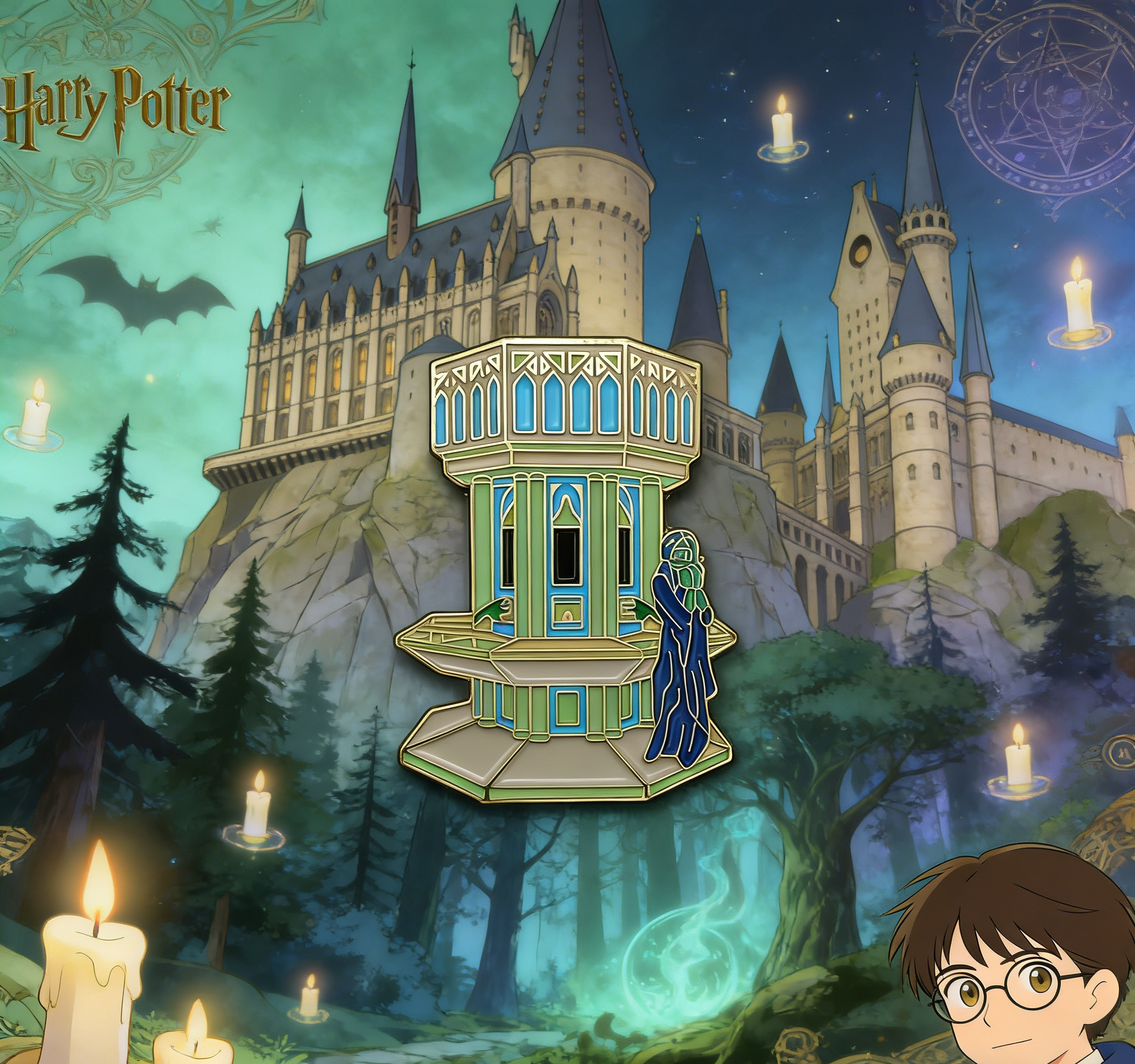 Harry Potter Moaning Myrtle Pin