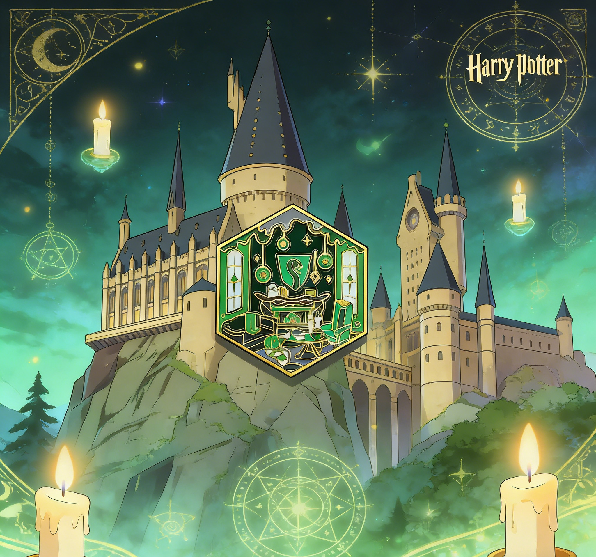 Harry Potter Hogwarts Pins